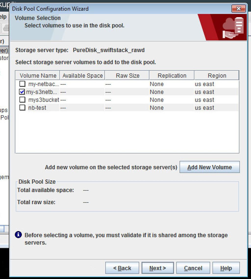 Now click on bucket my-s3netbackup8-1 and we can
