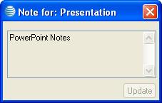Materials Tab Viewing PowerPoint