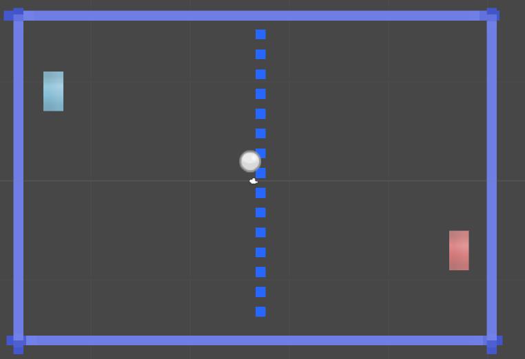 Afterwards we will select the paddlered GameObject and change the MoveRacket Script's Axis property to Vertical2: If we press Play then we can now move the rackets separately. Yay!