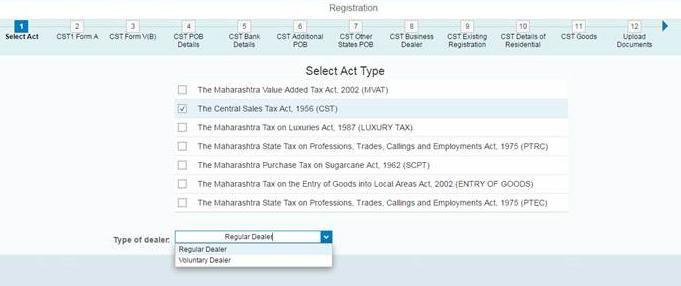 (Screen 3.1d) 5.4. Application Form 5.4.1. Dealer Details - 1 1. Fill the Application form as per the field descriptions and click on NEXT. (Screen 3.3) 2.
