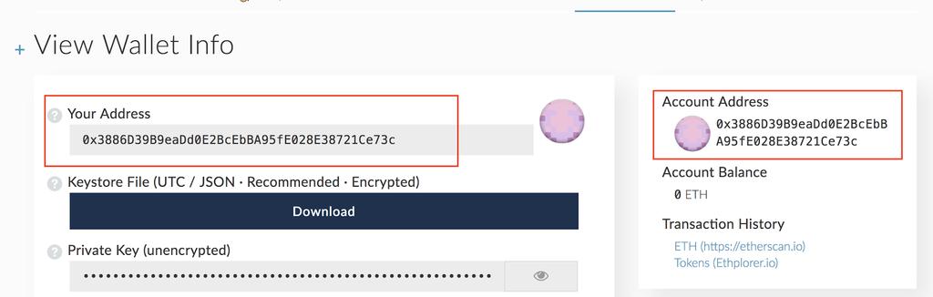 Input your password and click on the Unlock button to unlock it: Step 3: Obtain and Save the Public Address You should see your Ethereum public