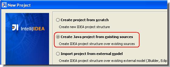 Creating a New IDE Project in a Workspace This is essentially the standard IntelliJ IDEA procedure for creating a new project, with a little extra work at the end. 1.