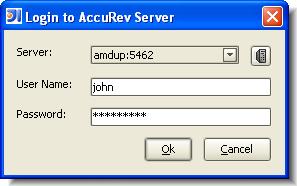 AccuRev has two schemes for authenticating users: With the traditional user-authentication scheme, AccuRev defaults to using your operatingsystem username as your AccuRev username.