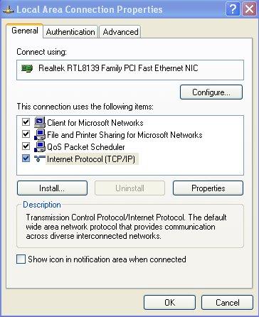 3. TCP IP configuration without an existing network (hub/router or a switch) Now you have a network card installed you need to go to your Xbox and find out its IP address.