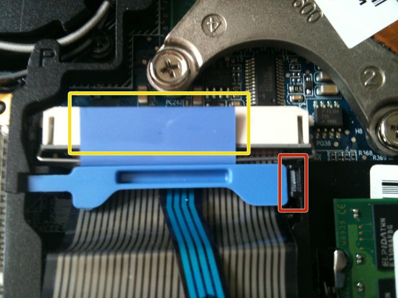 Step 4 Removing Ribbons Insert a small flat head screwdriver or a