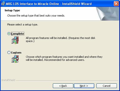 Prolender Miracle Integration Guide 7 Exporting Loans to Miracle Using MRG System Interface Installation and Configuration In order to utilize the Prolender Miracle Online interface, MRGIFace must be