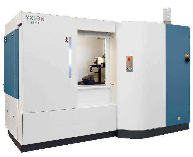com 11 Yxlon FF35: Precision granite-based manipulator, temperature stabilisation plus multiple