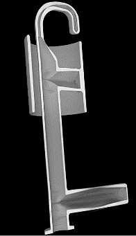 Applications - metrology Titanium sample 3D printed and