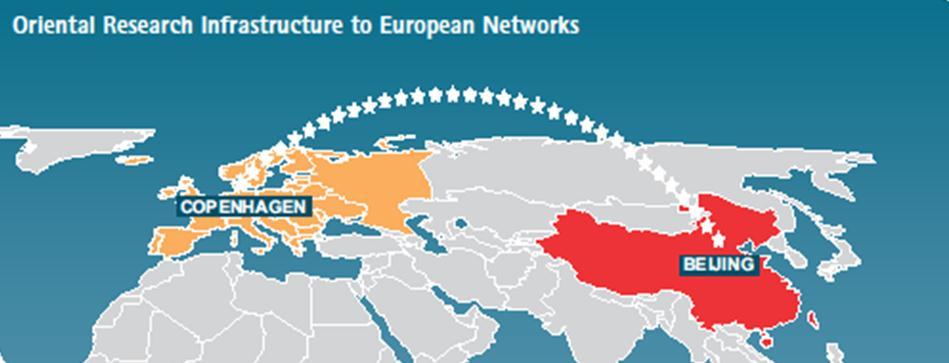 Connecting Academic Networks in China and Europe ORIENT project provides for the first time a direct Internet
