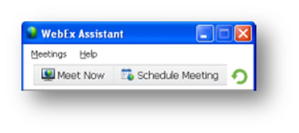 Schedule and start meetings easily With WebEx, you can schedule and start meetings easily.