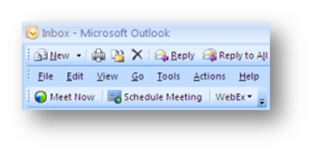 These buttons appear in the following places On both your Home page and your Meetings page In the WebEx Assistant that is part of WebEx Productivity Tools In the WebEx integration to Microsoft