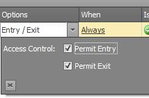 2 : What The What column is used to determine which item the permission refers to.