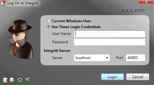 LOGIN Window To launch System Designer or GateKeeper, navigate to the Start Menu > All Programs > Inner Range folder and click the applications icon.
