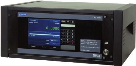 Calibration technology High-end pressure controller Model CPC8000 WIKA data sheet CT 28.