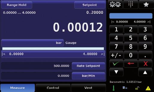 Working range of the basic controller Bi-directional or gauge pressure [bar] 1) -1 0 6 70 135 210 400 LP-NVR (±0.025 bar) 2) MP-NVR (-1... +3.5 bar) 2) SP-NVR (-1... +7 bar) 2) HP-NVR (-1.