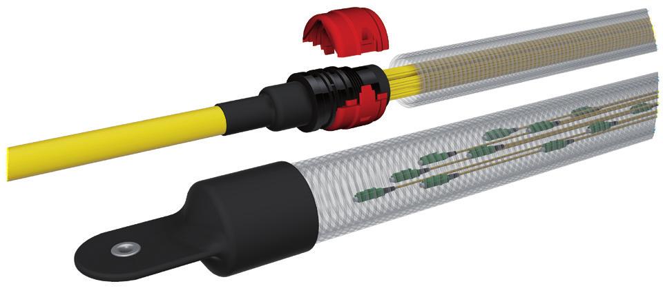 FODH / 2 Fiber Optic Trunk Cable / Variant 2 The FO distribution system for the widest variety of installations.