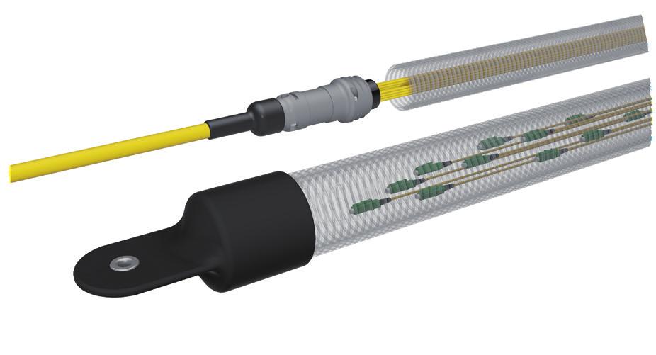 FODH / E Fiber Optic Trunk Cable / Variant E The FO distribution system for smaller installations and narrow feeds.