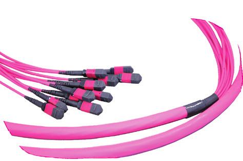 MPO Cable The MPO cables have been specially designed for the high demands placed on packing density, making reversible and space-saving