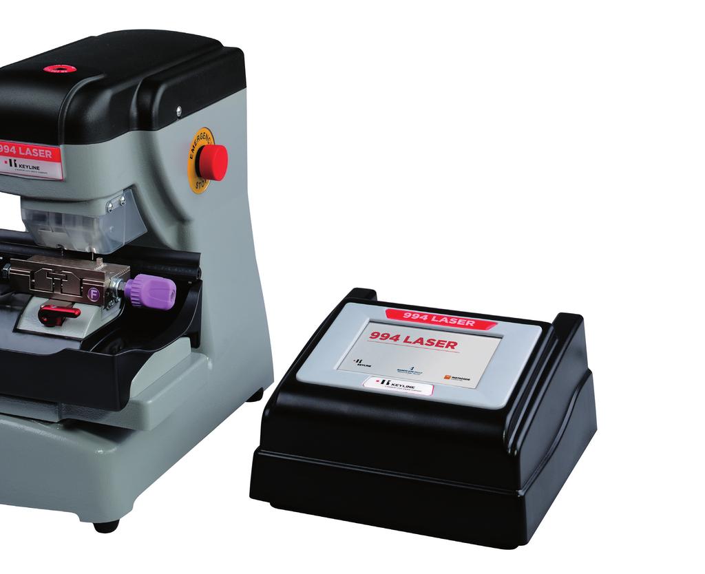 994 LASER Quick-Start Guide CONTENTS Machine set-up & password entry Jaw calibration Cut