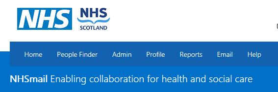 Click on the NHSmail icon on your desktop