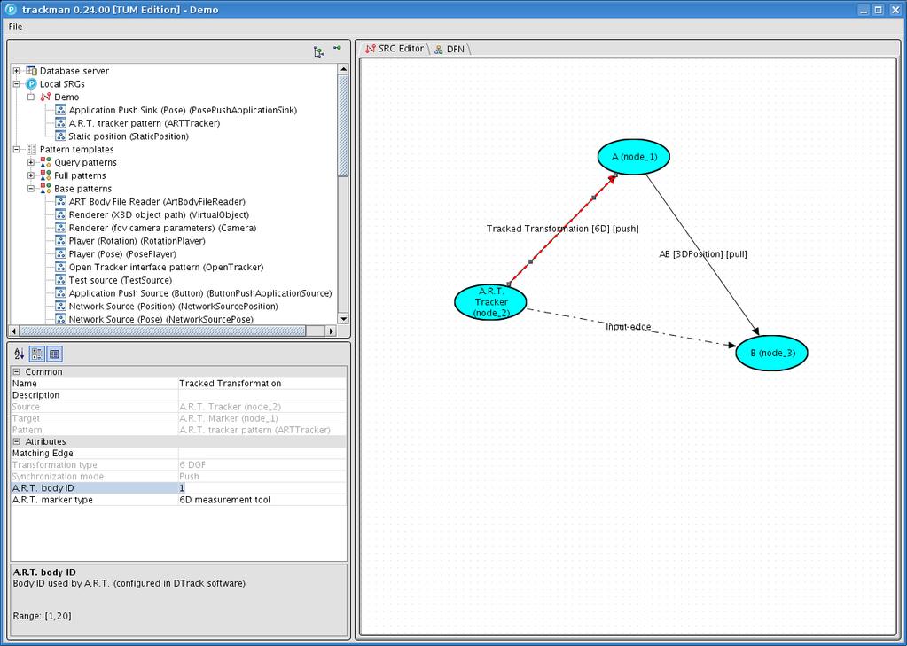 2 Overview The main view consists of a hierarchical tree view on the upper left hand side, the property editor on the lower left hand side and the main graph view on the right hand side, as can be