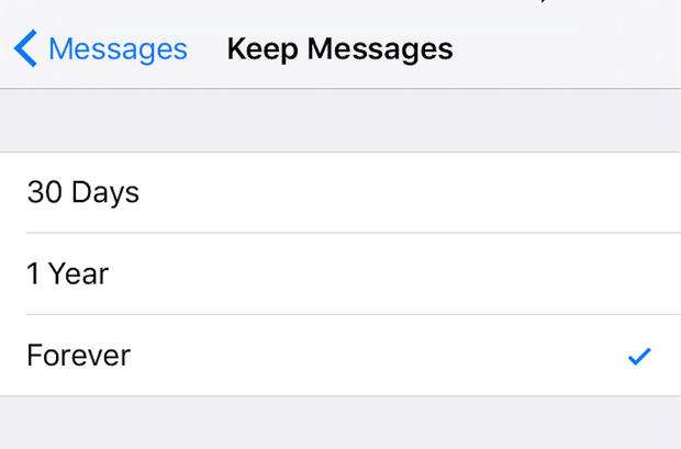 2. Delete older texts I know it sounds like the dark ages to do this and part of imessage s appeal is its unlimited messaging archives, but do you really need to save all of those messages from years