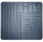 1/4-20 component tray to hold and organize 1/4-20 components TC-208-20 M8 component tray to hold and organize M8 components TC-500200-8 M4 component tray to hold and organize M4 components