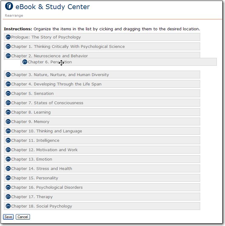 9 Customizing the ebook In addition to the annotation functionality noted above, the EconPortal ebook provides powerful options to manage, customize and assign ebook content.