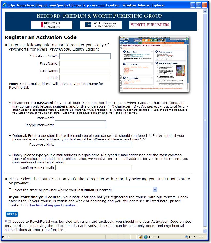 3 Student Option Two: Register with an Activation Code 1. Students should go to http://courses.bfwpub.com/krugmanwellsmacro3 and select the REGISTER an Activation Code link.