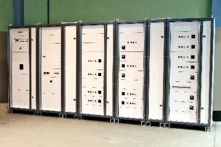 20 ACS880 drives / 8 DCS800 drives / 38 motorized switches In =