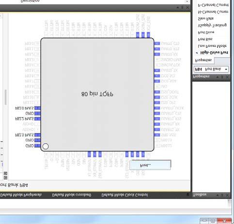 9.3. Printing the Pin Diagram Once the pinout is complete, right-click on the package area and select Print.