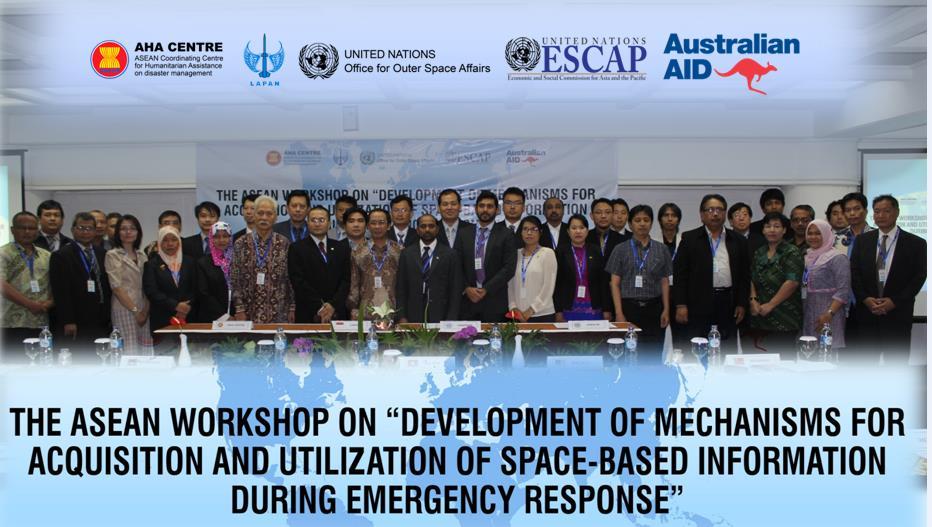 Regional level effort in with ASEAN countries 1 st Workshop: 15-16 April, Yogyakarta, Indonesia 2 nd Workshop: 4-5 June 2015, Hangzhou, China 3 rd Workshop/expert