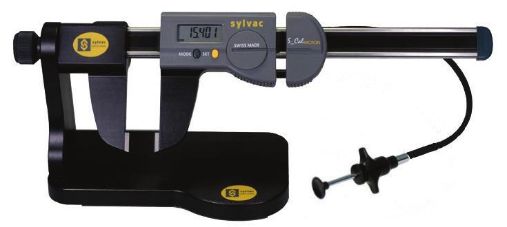 The micron caliper DESCRIPTION S_Cal Micron Rotating clamp Digital display LCD, Height of digits 6.