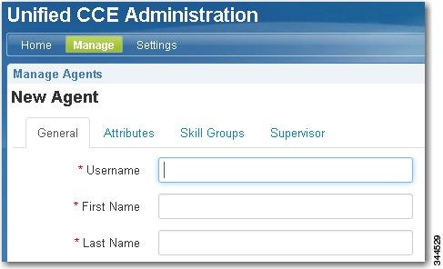 Add and Maintain Agents Navigate to Unified CCE Administration Manage > Agent > Agents to view the Agent list.