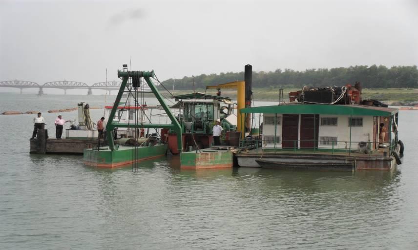Dredging From Padma River (For