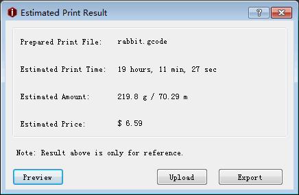 Now you will have 2 options to load the files to the printer.