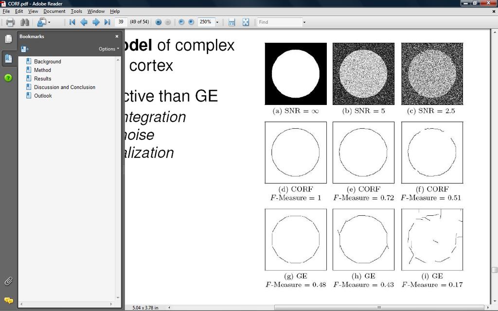 V1 complex cells modeled by CORF: Combination Of LGN Receptive Fields CORF is more robust to