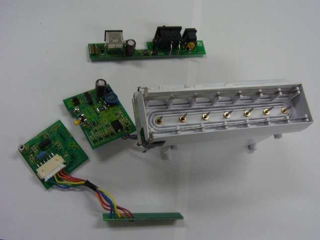 Interface board 3) Then remove the power board by loosening one