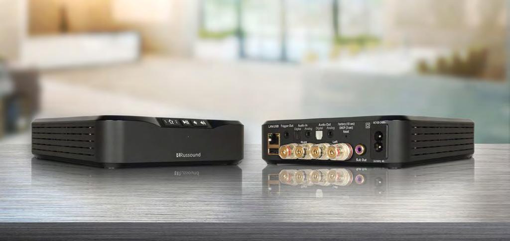 Multiroom Audio The best in streaming audio, installed anywhere! MBX-AMP Wi-Fi Streaming Zone Amplifier 2.