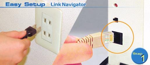 Quick Setup Plug the LinkStation s power cord into the back of LinkStation.