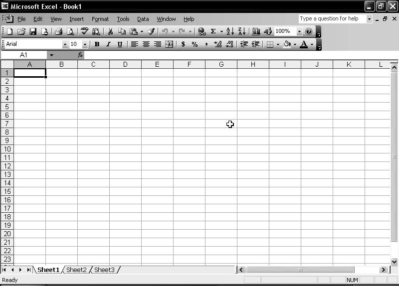 8 Microsoft Excel 2003 - Beginning and Beyond left of some items are representations of buttons on the toolbar.