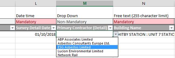 The ARMS Imprt Survey Template New Asbests Management Surveys and their Survey Detail reprts can be added t the Asbests Risk Management System (ARMS) using the Imprt Survey Template excel file.