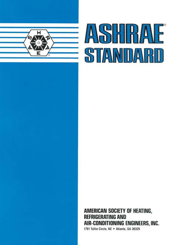 ANSI/ASHRAE Addendum m to ANSI/ASHRAE Standard 34-2001 Designation and Safety Classification of Refrigerants Approved by the ASHRAE Standards Committee on June 26, 2004; by the ASHRAE Board of