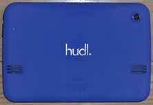 Hudl Specifications The Hudl only comes in a 7-inch version (at the time of printing). The specifications for the Hudl are: Weight: 370g (0.