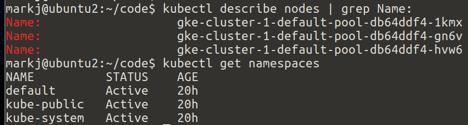 Figure 8A: Sample Kubernetes cluster and namespace mapping in Aporeto for the aporeto user account/namespace While the Kubernetes namespace domain is the Kubernetes cluster, the Aporeto namespace