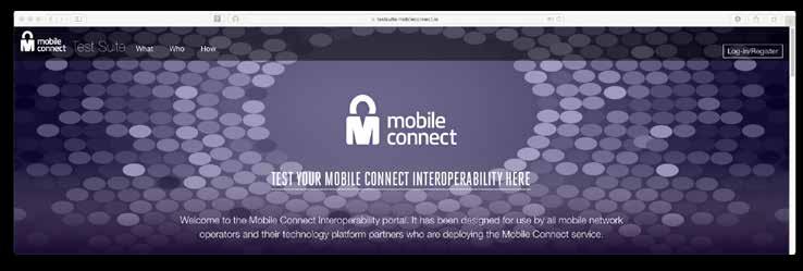 Mobile Connect Interoperability Test Suite The Mobile Connect Interoperability Test Suite portal (https://testsuite.mobileconnect.