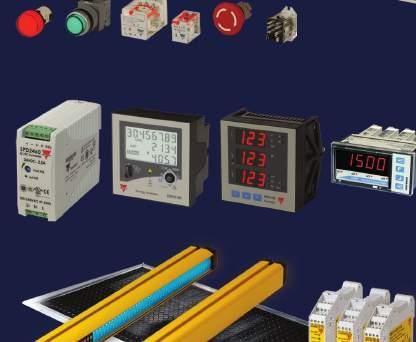 and Pilot Devices Energy Management Solar Energy Monitoring Switching Power Supplies Digital Panel Meters Timers and Counters Current, Voltage, and 3-Phase Monitors Temperature Controllers