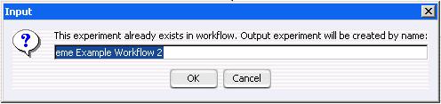 Setting Up and Running Workflows 3 To monitor workflow runs 3 Click OK. The Provide Workflow Identifier dialog box appears. See Provide Workflow Identifier on page 133.