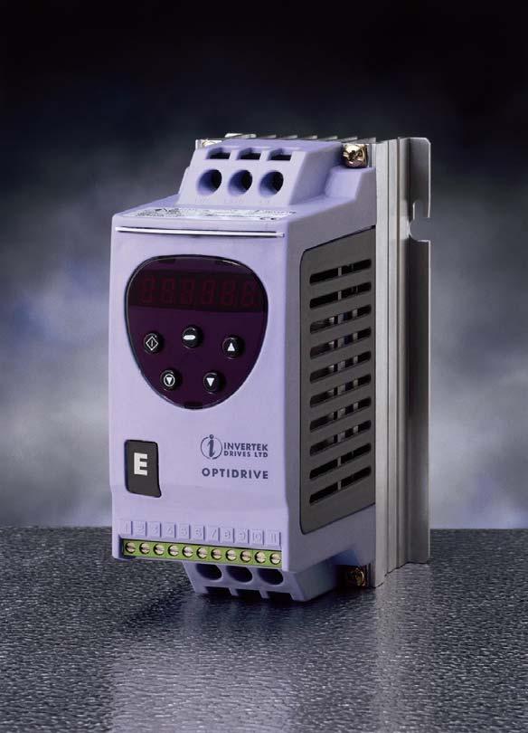 OPTIDRIVE E 1 Digital control for single phase motors AC Variable Speed Drive 0.37-1.