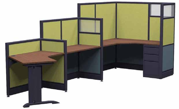 Emerald Cubicles The diverse Emerald System has endless solutions for your office.